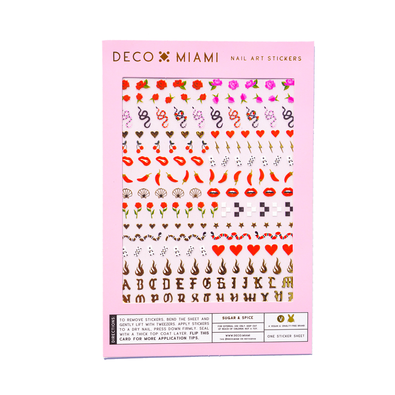 Deco Miami - Sugar & Spice Nail Stickers