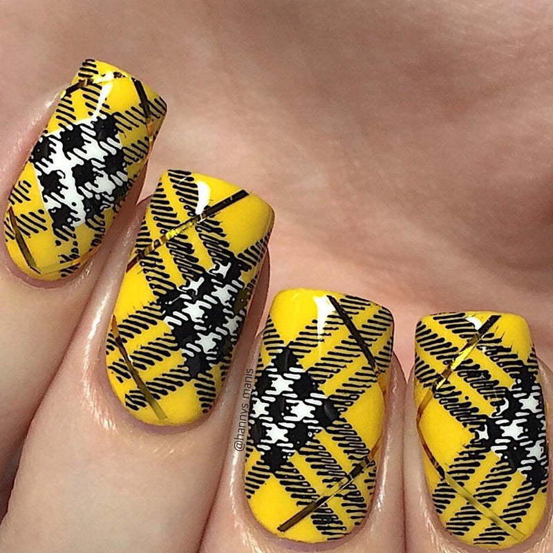 UberChic Beauty - Pretty in Plaid 01 Stamping Plate