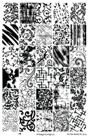 Hit The Bottle - Vintage Grunge 01 Stamping Plate