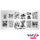 Whats Up Nails - B070 Campfire Stories Stamping Plate
