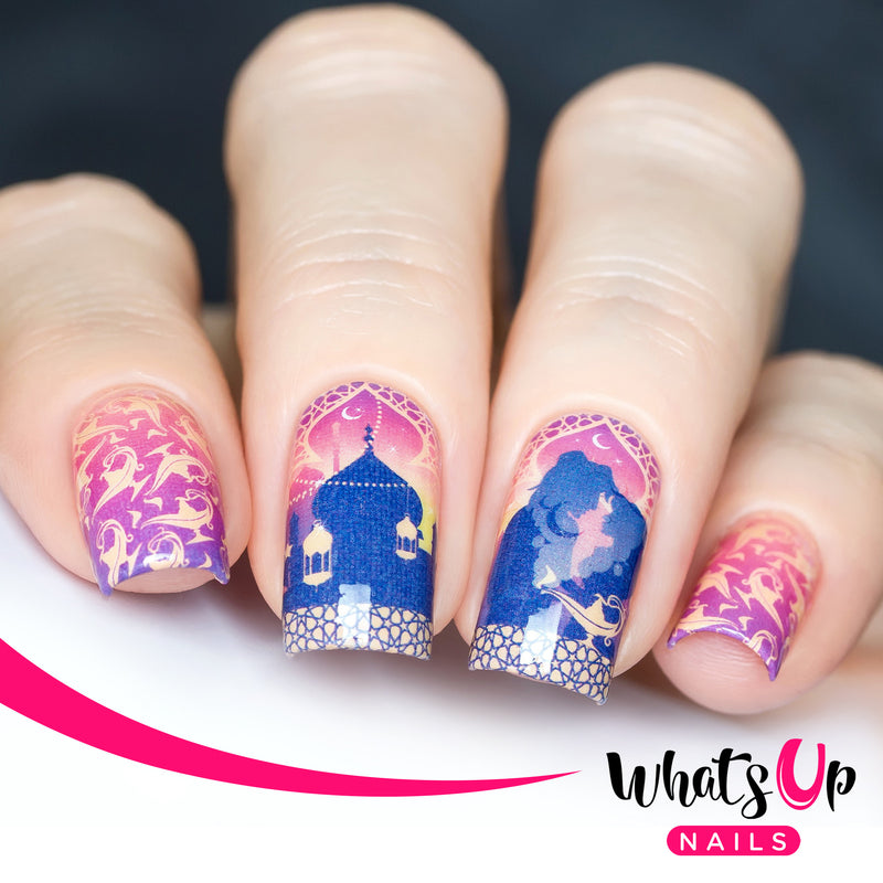 Whats Up Nails - P107 Arabian Night of Love Water Decals