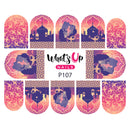 Whats Up Nails - P107 Arabian Night of Love Water Decals