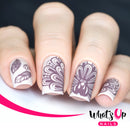 Whats Up Nails - A011 Leaves Are Fall-ing Stamping Plate