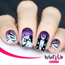 Whats Up Nails - A012 Happy Halloween Stamping Plate