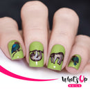 Whats Up Nails - A015 Amazonian Cuddlers Stamping Plate