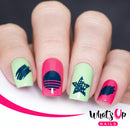 Whats Up Nails - A020 Floralize Your Texture Stamping Plate
