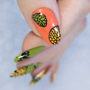 Whats Up Nails - A021 Leaf Pile Stamping Plate