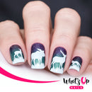 Whats Up Nails - A021 Leaf Pile Stamping Plate