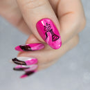 Whats Up Nails - A023 When in Love Stamping Plate