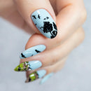 Whats Up Nails - A024 Backlit Scenery Stamping Plate