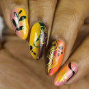 Whats Up Nails - A026 All Lined Up Stamping Plate