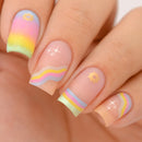 Whats Up Nails - A026 All Lined Up Stamping Plate