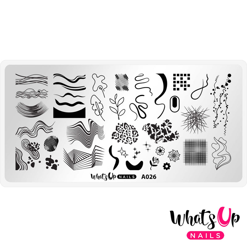 Whats Up Nails Stamping Plate / Head in the Clouds – Daily Charme