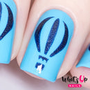 Whats Up Nails - Hot Air Balloon Stencils