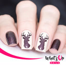 Whats Up Nails - Antler Stencils