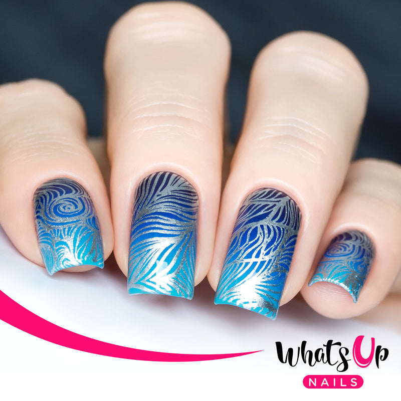 Whats Up Nails - B002 Water Marble to Perfection Stamping Plate
