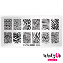 Whats Up Nails - B002 Water Marble to Perfection Stamping Plate