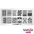 Whats Up Nails - B003 Sweater Weather Stamping Plate