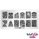 Whats Up Nails - B004 Seductive Lace Stamping Plate