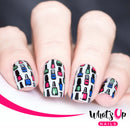 Whats Up Nails - B006 A Lá Mode Stamping Plate