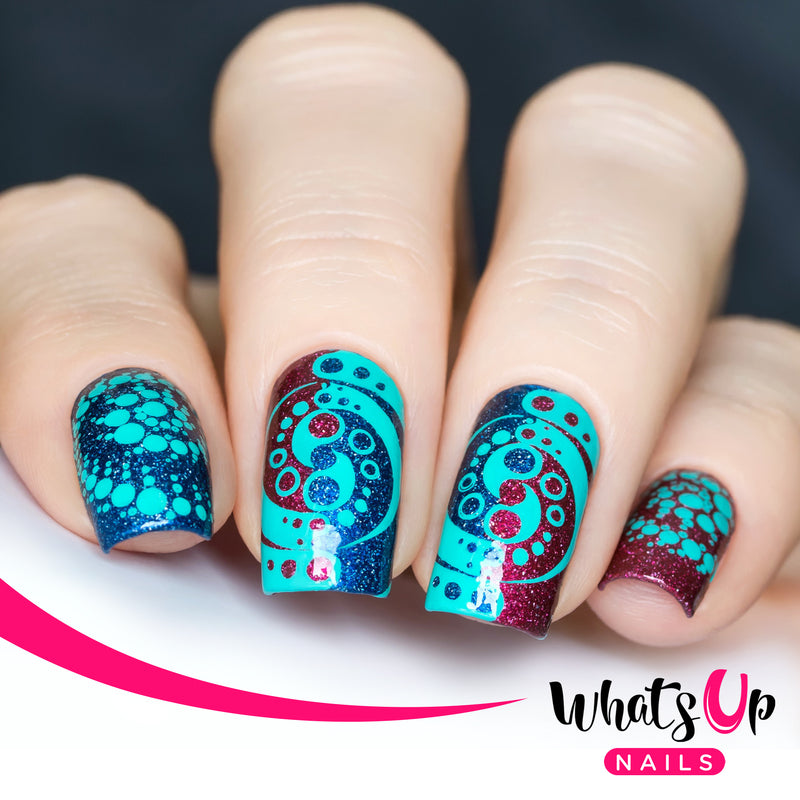 Whats Up Nails - B011 Intergalactic Encounters Stamping Plate
