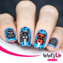 Whats Up Nails - B012 Plushie Pals Stamping Plate