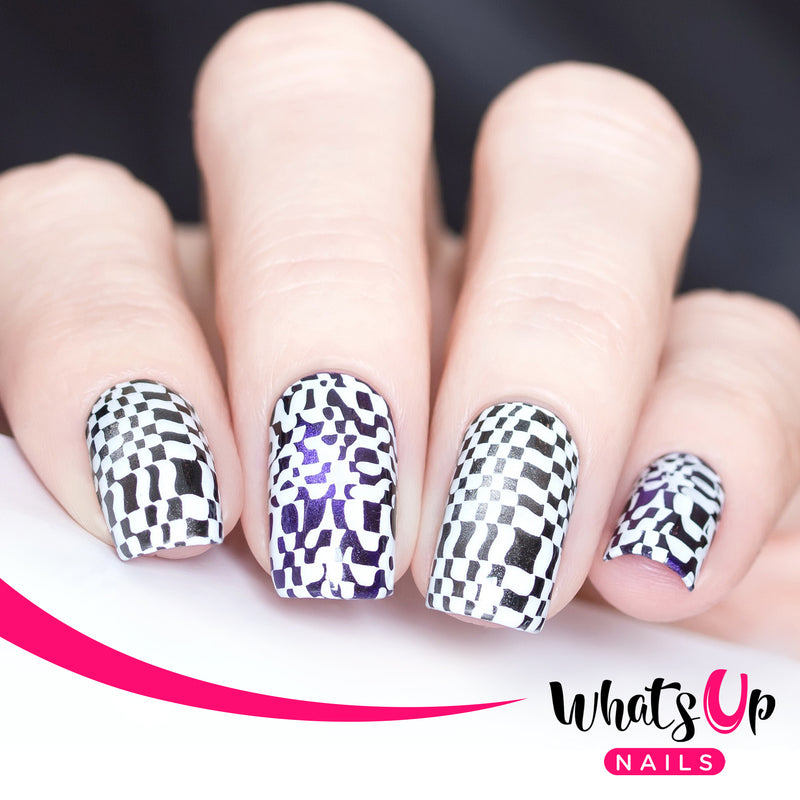 Whats Up Nails - B016 Hypnotic Illusions Stamping Plate