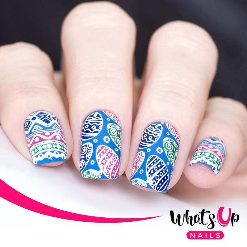 Whats Up Nails - B017 Spring Elation Stamping Plate