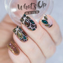 Whats Up Nails - B021 Autumn Tales Stamping Plate