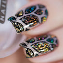 Whats Up Nails - B021 Autumn Tales Stamping Plate