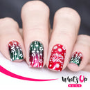 Whats Up Nails - B022 Winter Time Stamping Plate