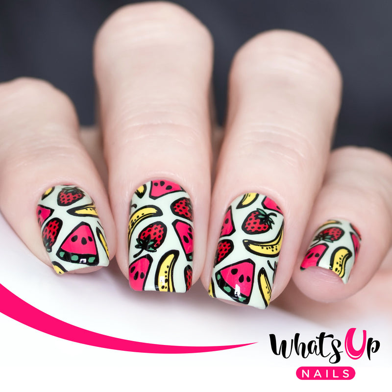 Whats Up Nails - B029 Picnic in the Park Stamping Plate