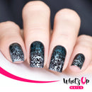Whats Up Nails - B032 Floral Swirls Stamping Plate
