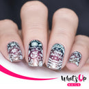 Whats Up Nails - B034 Deck the Nails Stamping Plate
