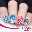 Whats Up Nails - B038 Lost at Sea Stamping Plate