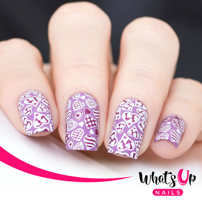 Whats Up Nails - B041 Season of Love Stamping Plate