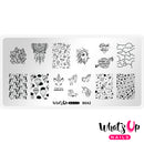Whats Up Nails - B042 Head in the Clouds Stamping Plate