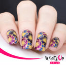 Whats Up Nails - B044 From Ground Comes Life Stamping Plate