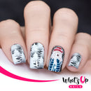 Whats Up Nails - B049 Hot Chocolate Season Stamping Plate
