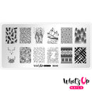 Whats Up Nails - B049 Hot Chocolate Season Stamping Plate
