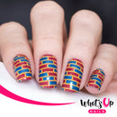 Whats Up Nails - B052 sveta_sanders Stamping Plate