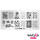 Whats Up Nails - B053 That's Pretty Autumn! Stamping Plate