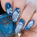 Whats Up Nails - B056 Coasting to the Sea Stamping Plate
