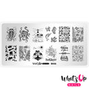 Whats Up Nails - B056 Coasting to the Sea Stamping Plate