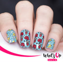 Whats Up Nails - B057 The Gift of Life Stamping Plate