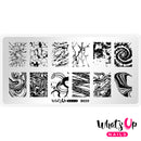 Whats Up Nails - B059 Thirsty Texture Stamping Plate