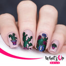 Whats Up Nails - B060 Deserted Succulent Stamping Plate