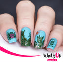 Whats Up Nails - B060 Deserted Succulent Stamping Plate