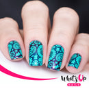 Whats Up Nails - B063 Goth is the New Black Stamping Plate
