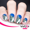 Whats Up Nails - B065 Winter Flurryland Stamping Plate